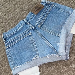 Girls wrangler shorts sz 12 like new